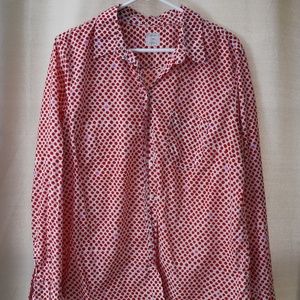 GAP FITTED BOYFRIEND DRESS SHIRT SIZE XL